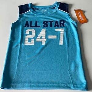 All Star Tank Top blue 4T polyester